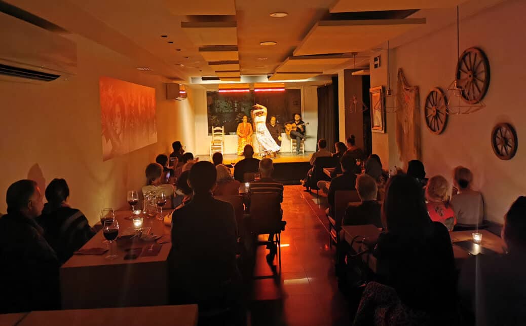 Flamenco et dîner à La Cantaora