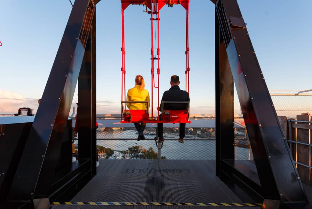 Coupe-file et boisson au A'Dam Lookout