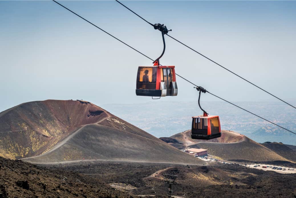Excursion sur l'Etna avec funiculaire