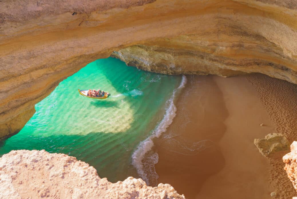 Grottes de Benagil et observation des dauphins