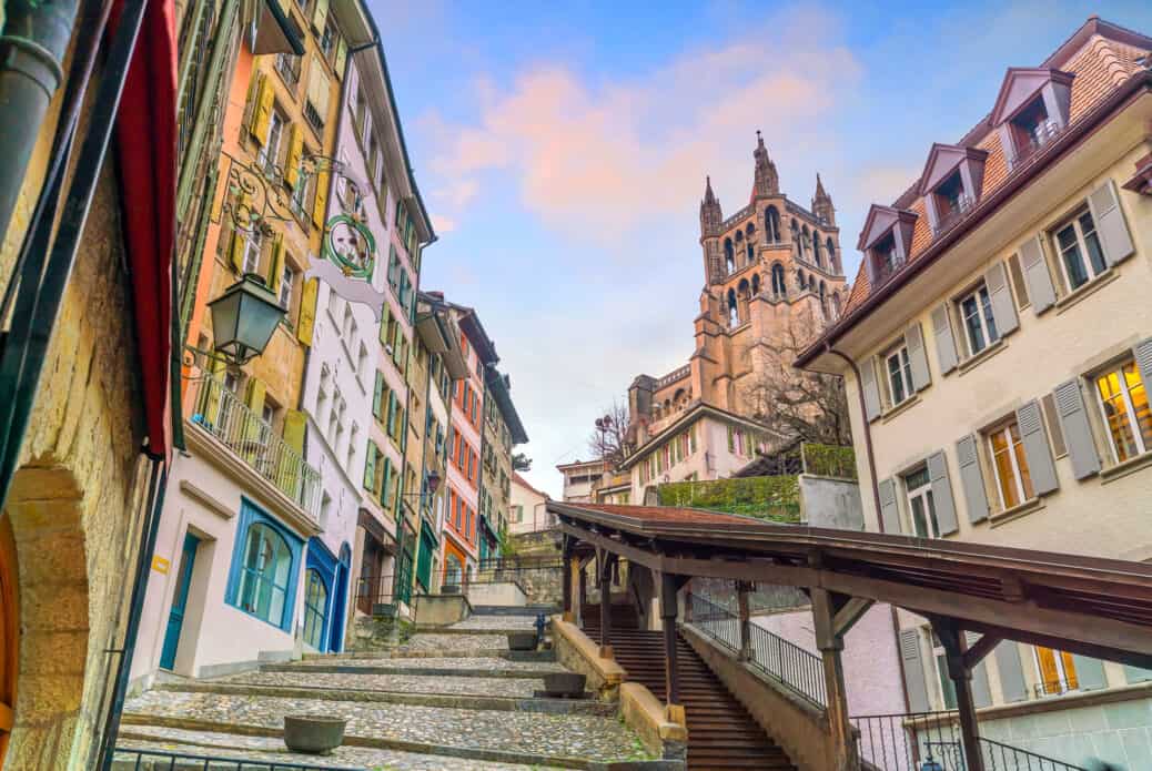 Visite guidée à pied de Lausanne