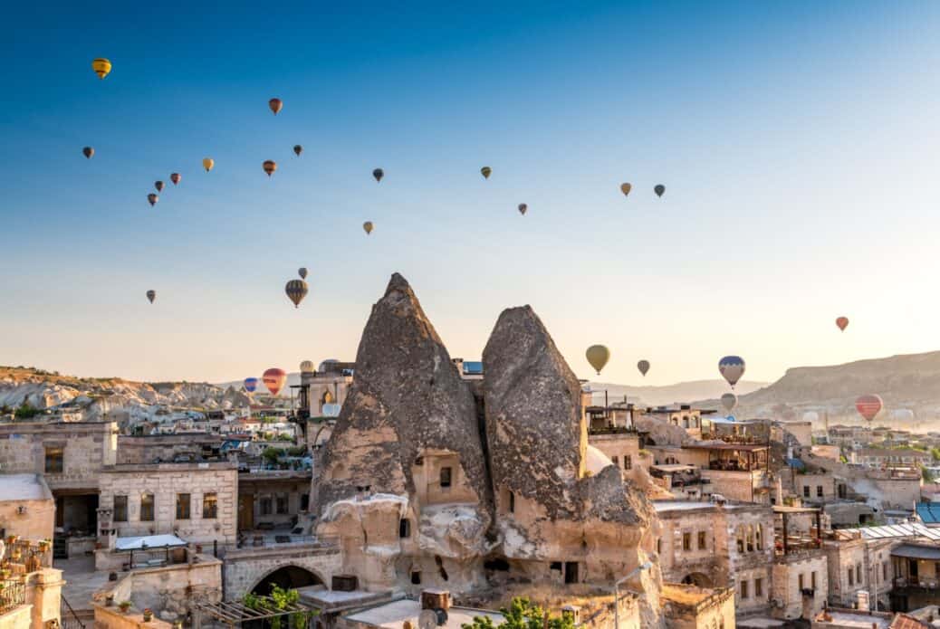 Vol en montgolfière à Goreme au lever du soleil