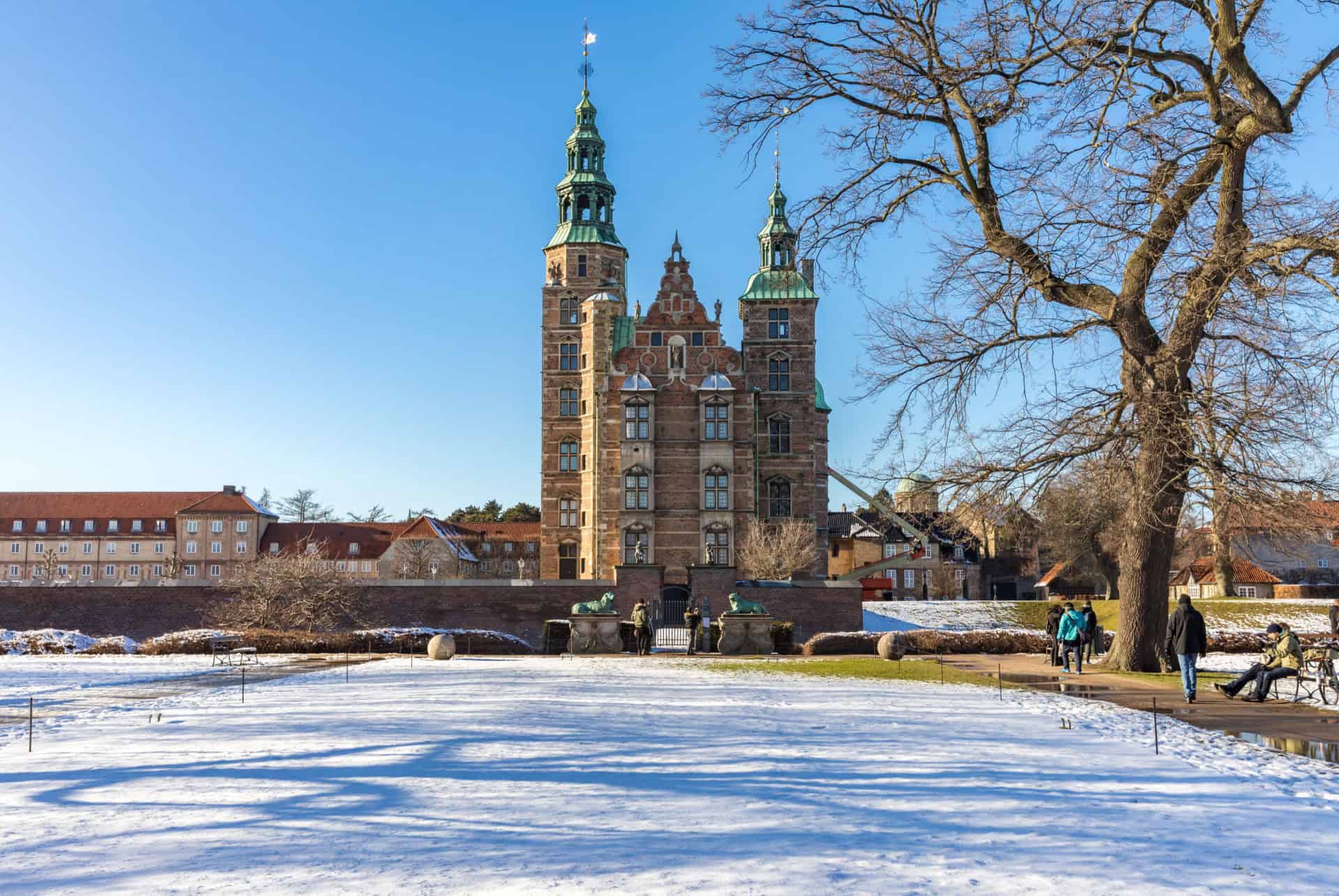château de Rosenborg à copenhague en novembre