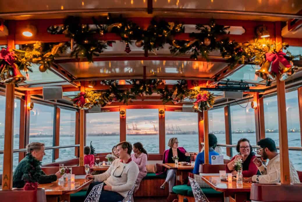 Dîner croisière de Noël