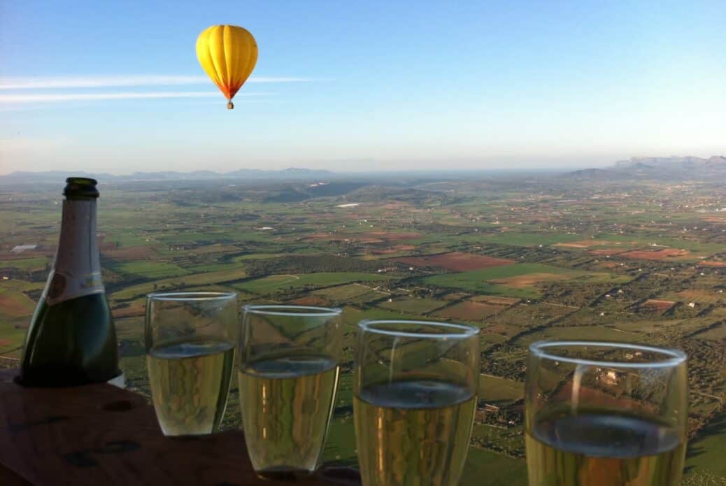 Vol privé en montgolfière