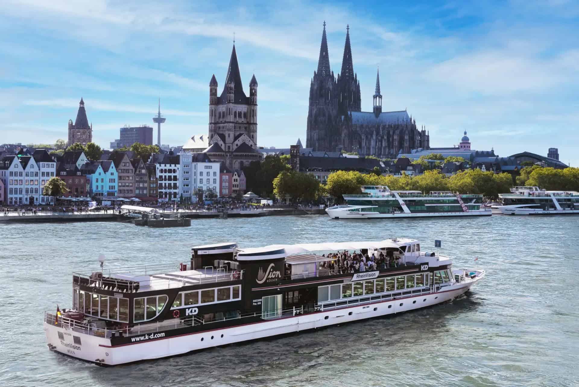 croisière sur le rhin
