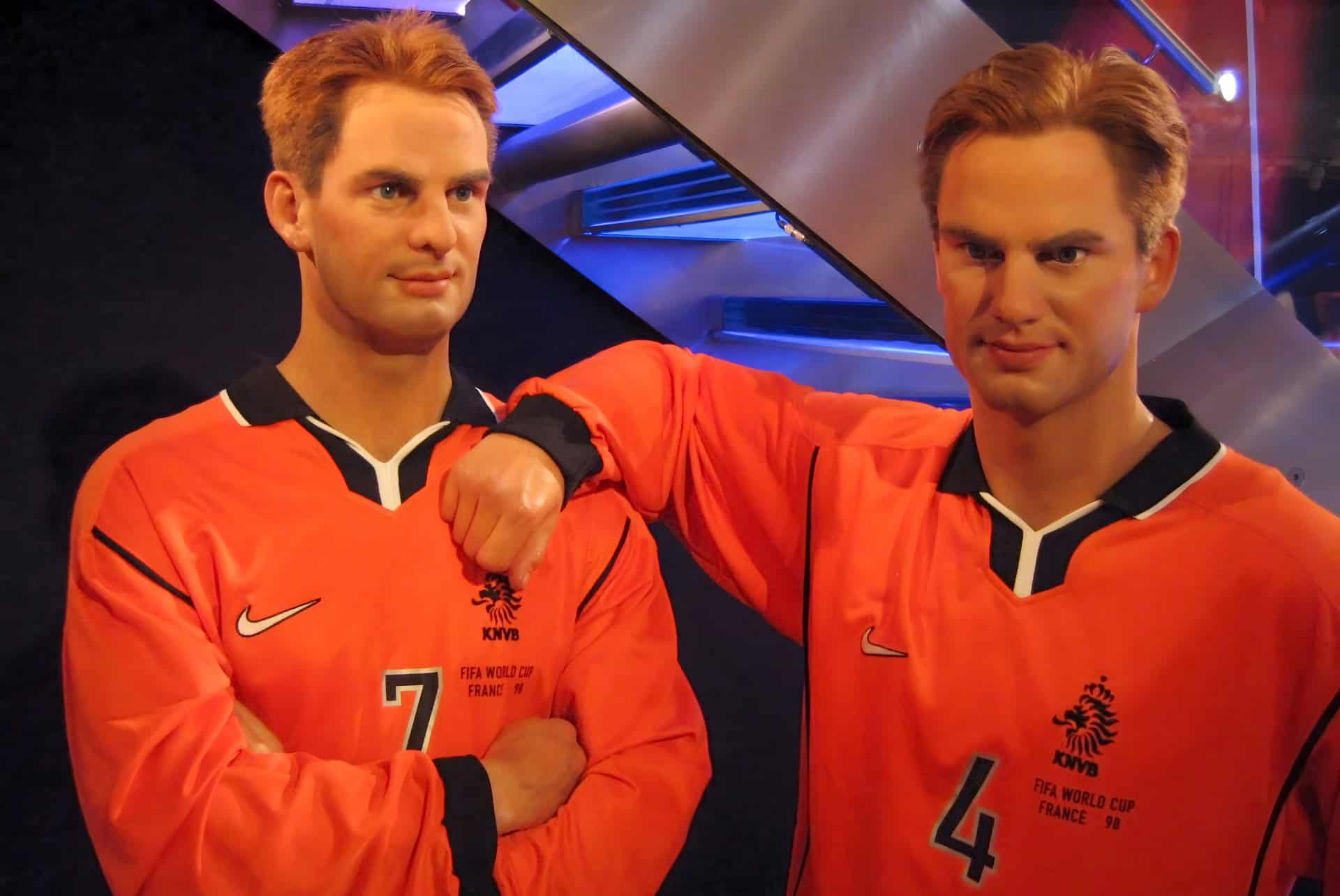 footballeurs madame tussauds amsterdam