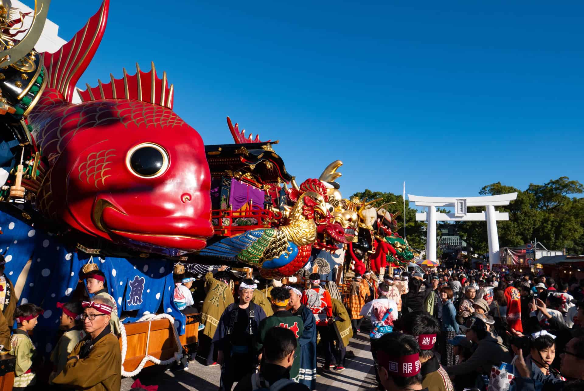 karatsu kunchi japon novembre