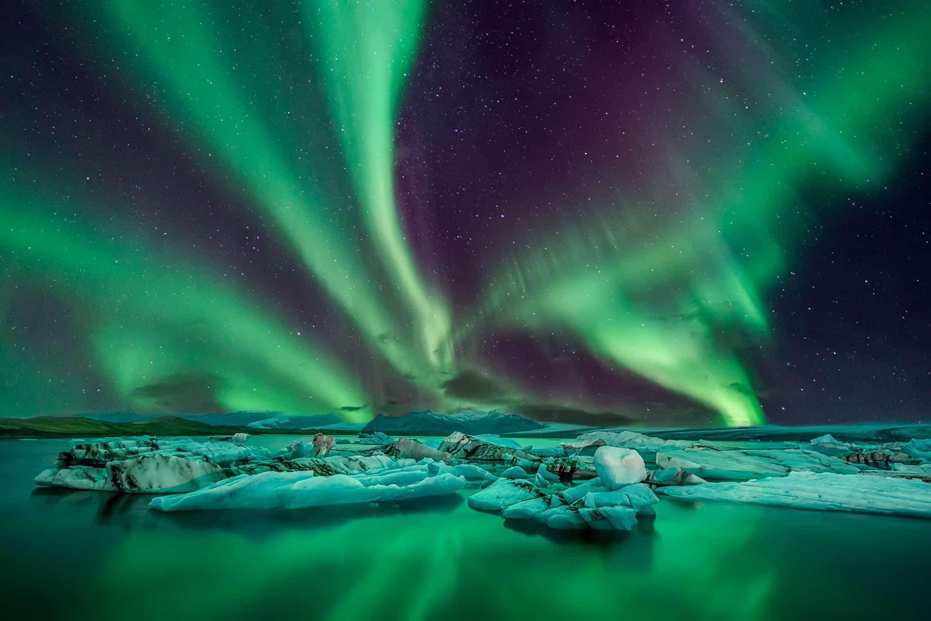 saison aurores boreales islande