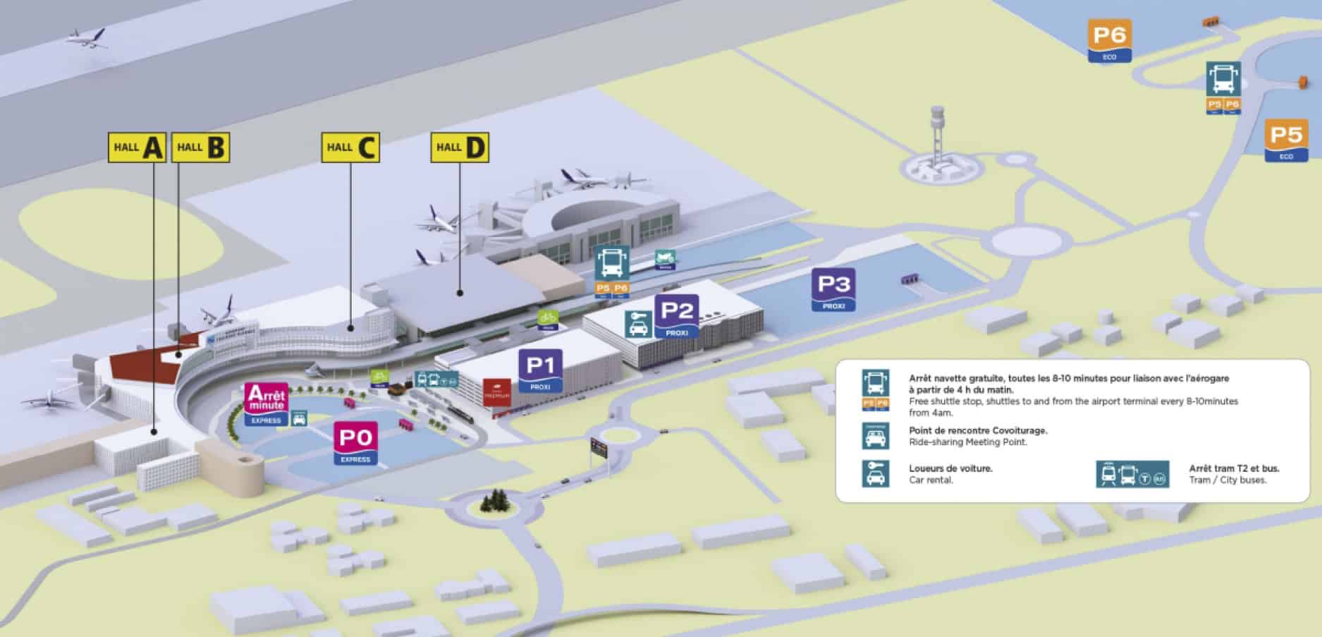 plan aeroport toulouse