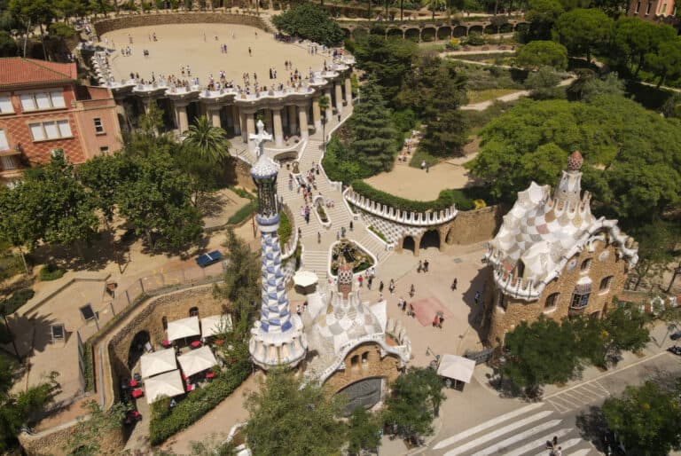 Billet coupe-file et visite guidée Parc Güell