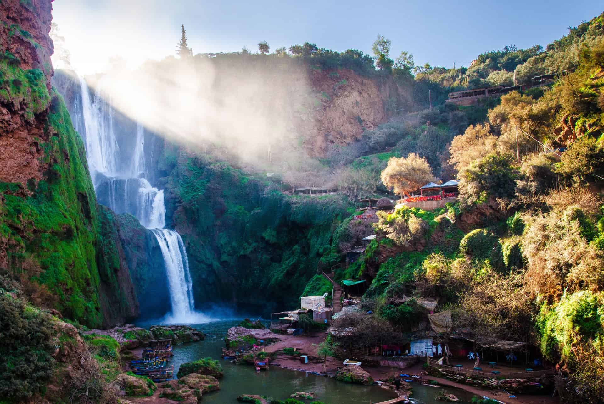 Visiter les Cascades d'Ouzoud près de Marrakech