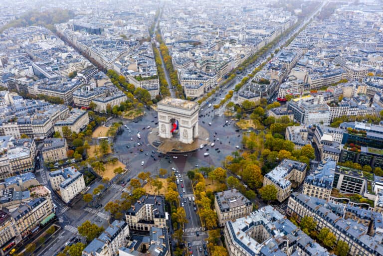 Billet pour le toit de l'Arc de Triomphe