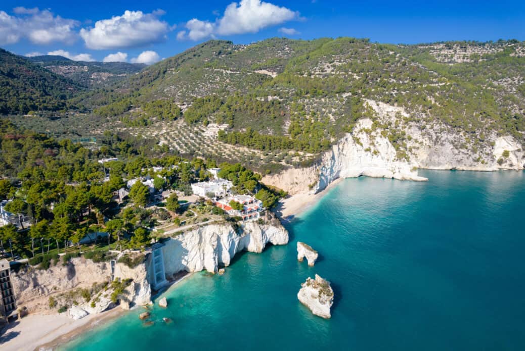 gargano vue aerienne