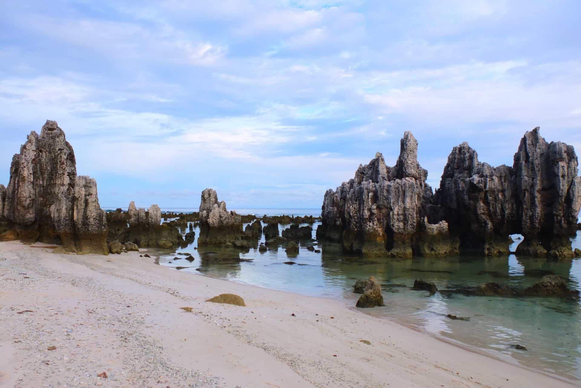 coraux plage nauru