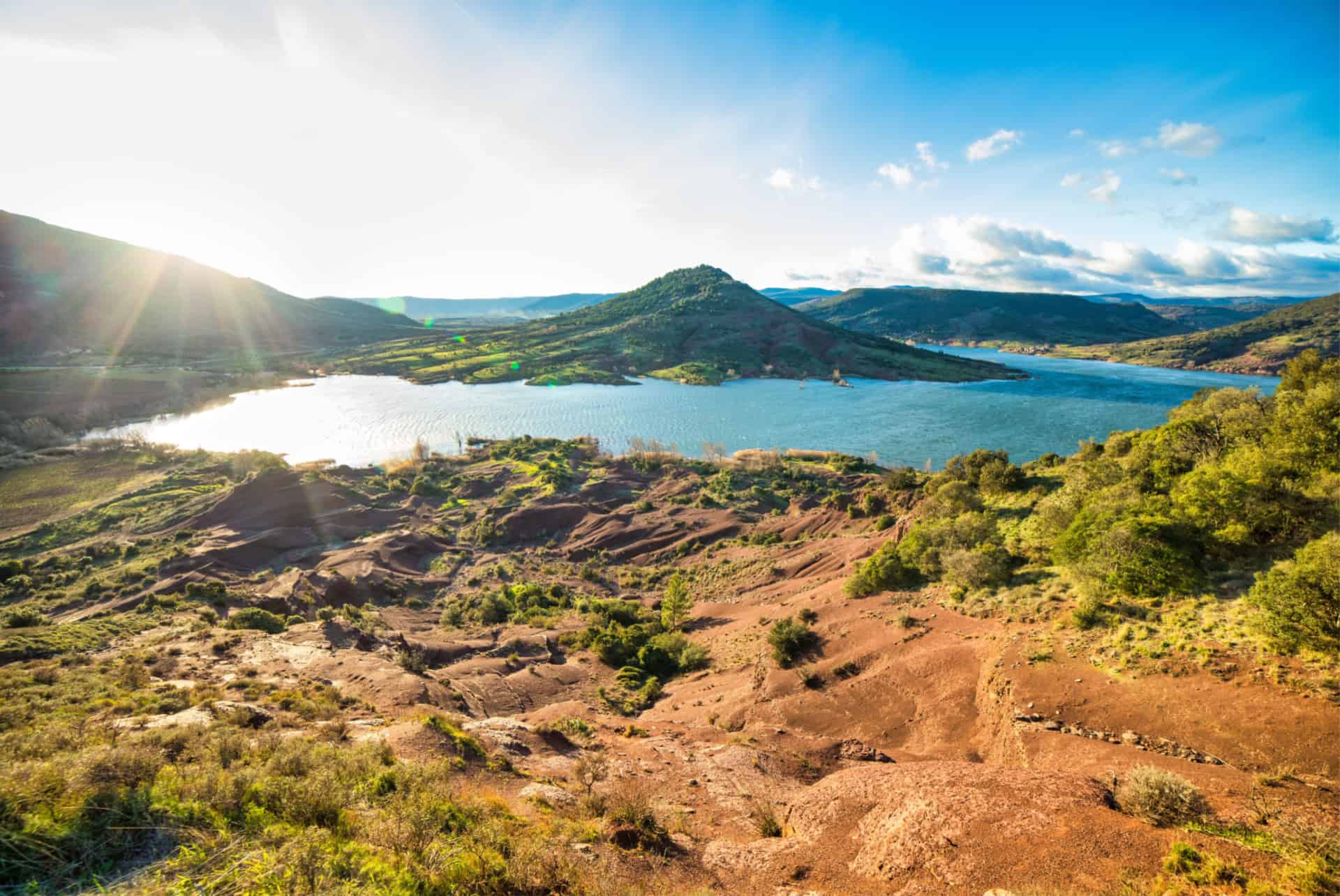 que faire languedoc-roussillon lac du salagou