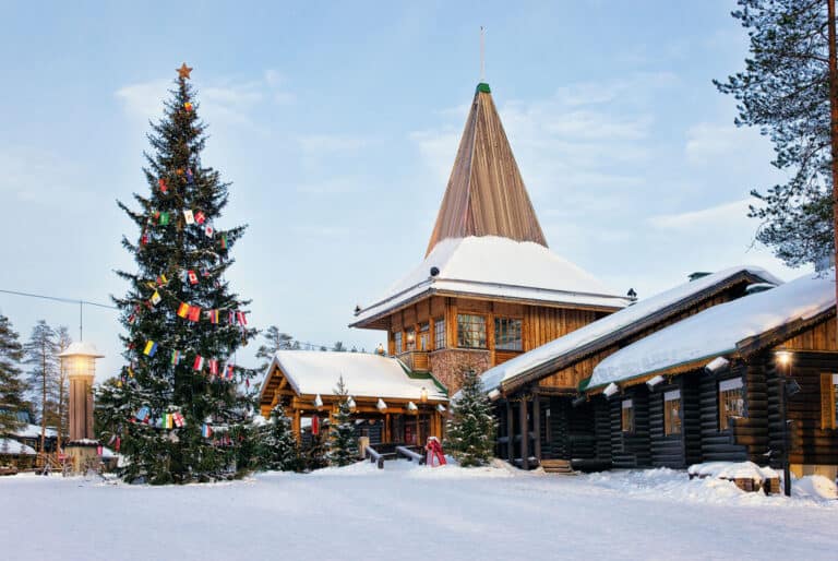 Excursion au village du père Noël