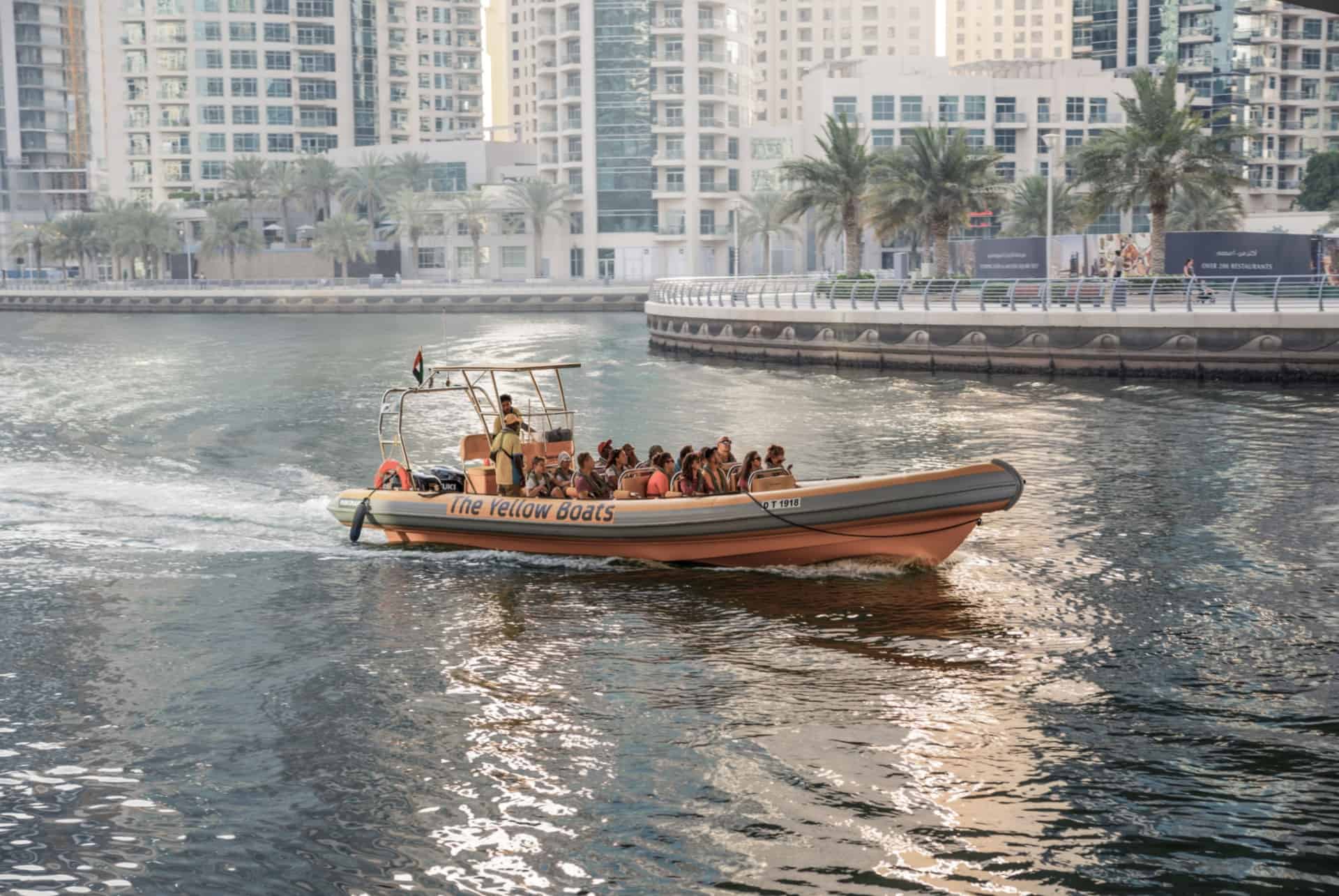 balade en speed boat dubai