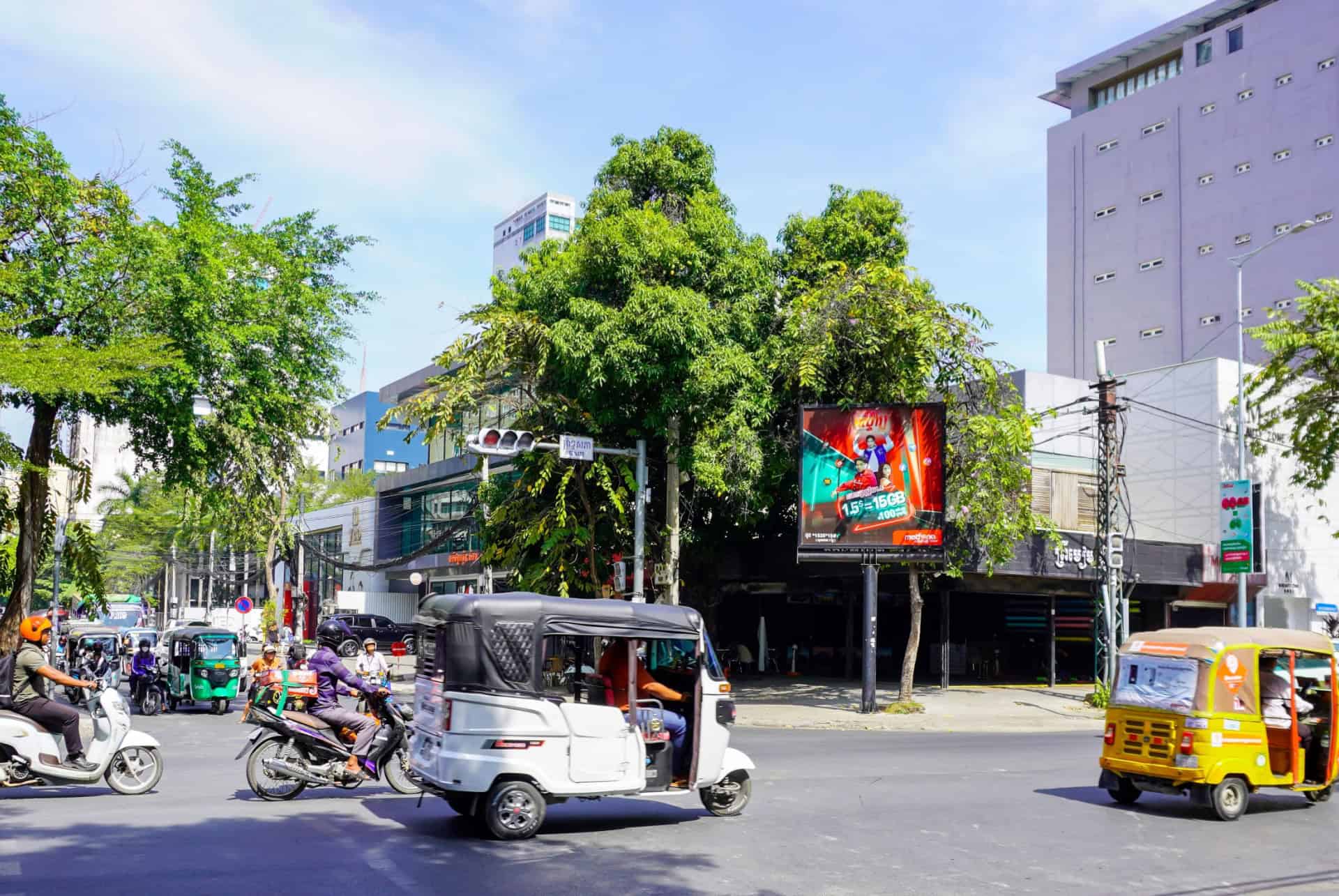 se deplacer au cambodge