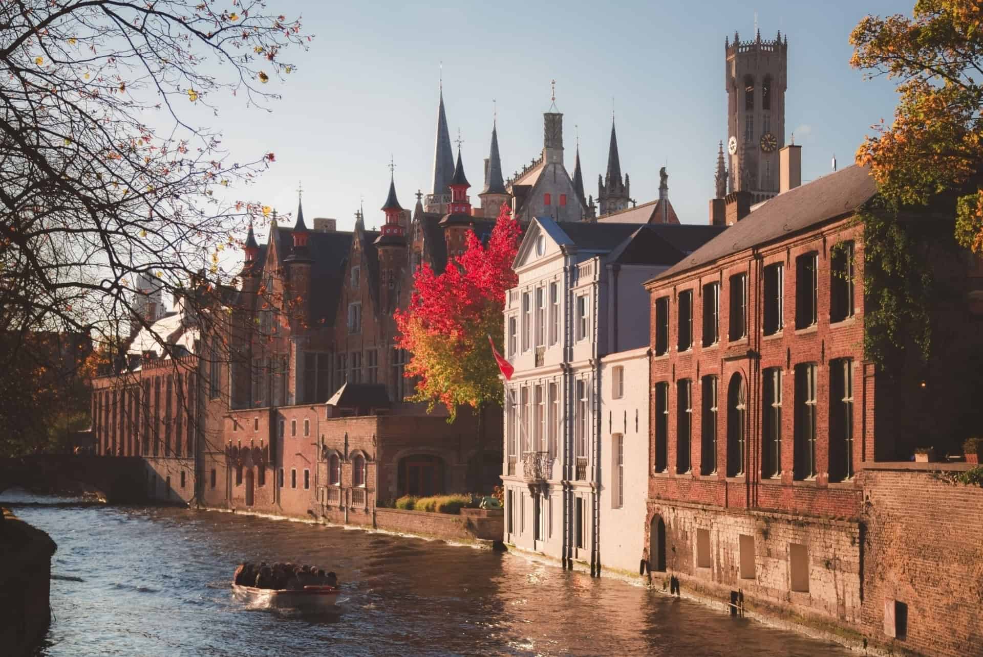 canaux bruges croisiere