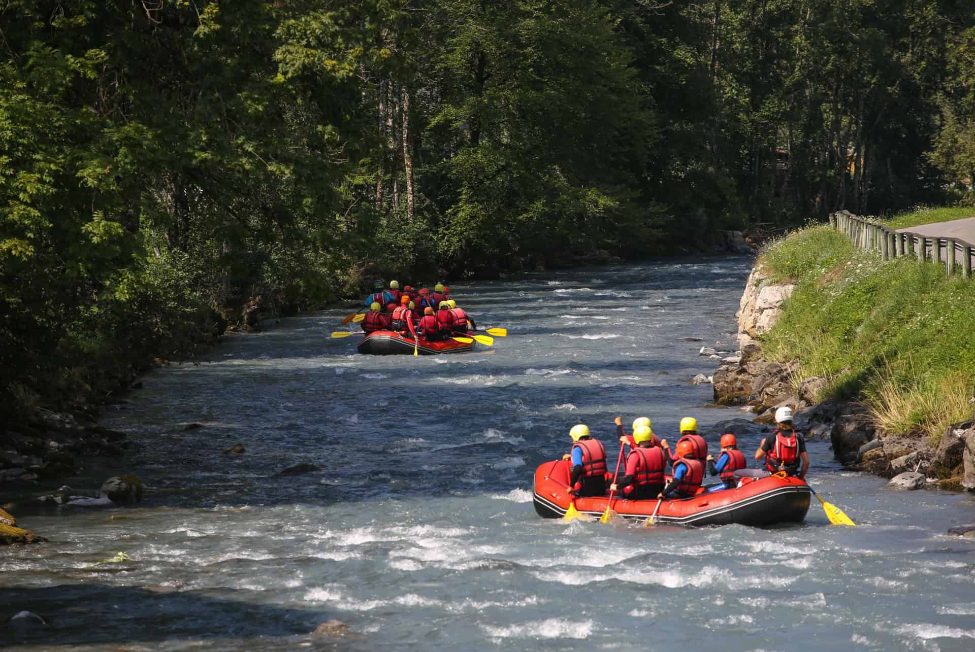 rafting alpes