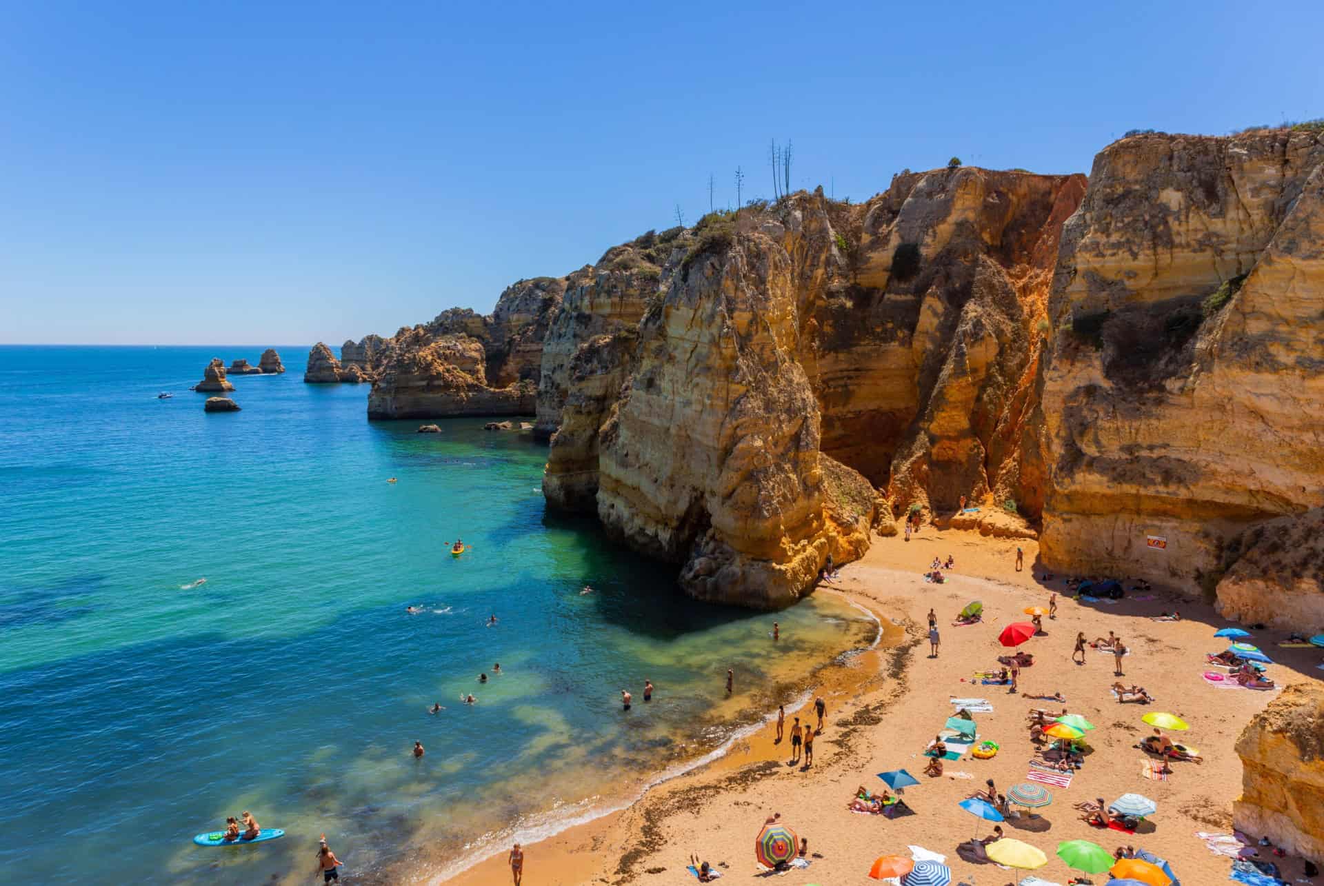 plage de dona ana portugal