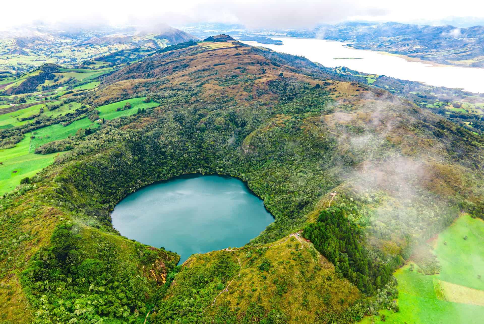 la Laguna de Guatavita Bogota