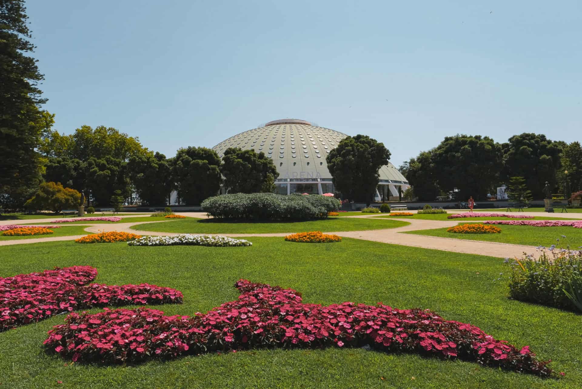 palacio cristal porto en octobre