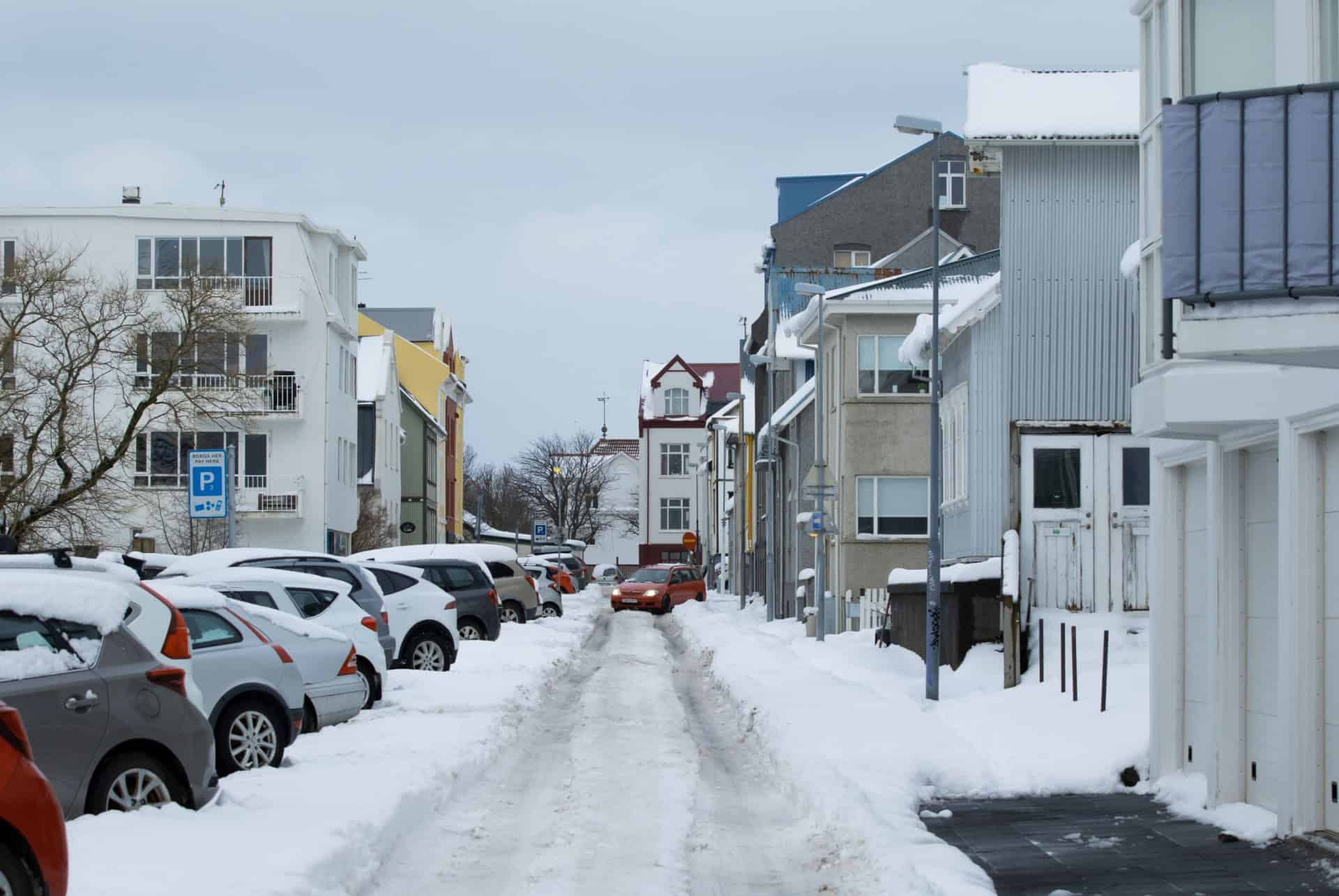 reykjavik en hiver