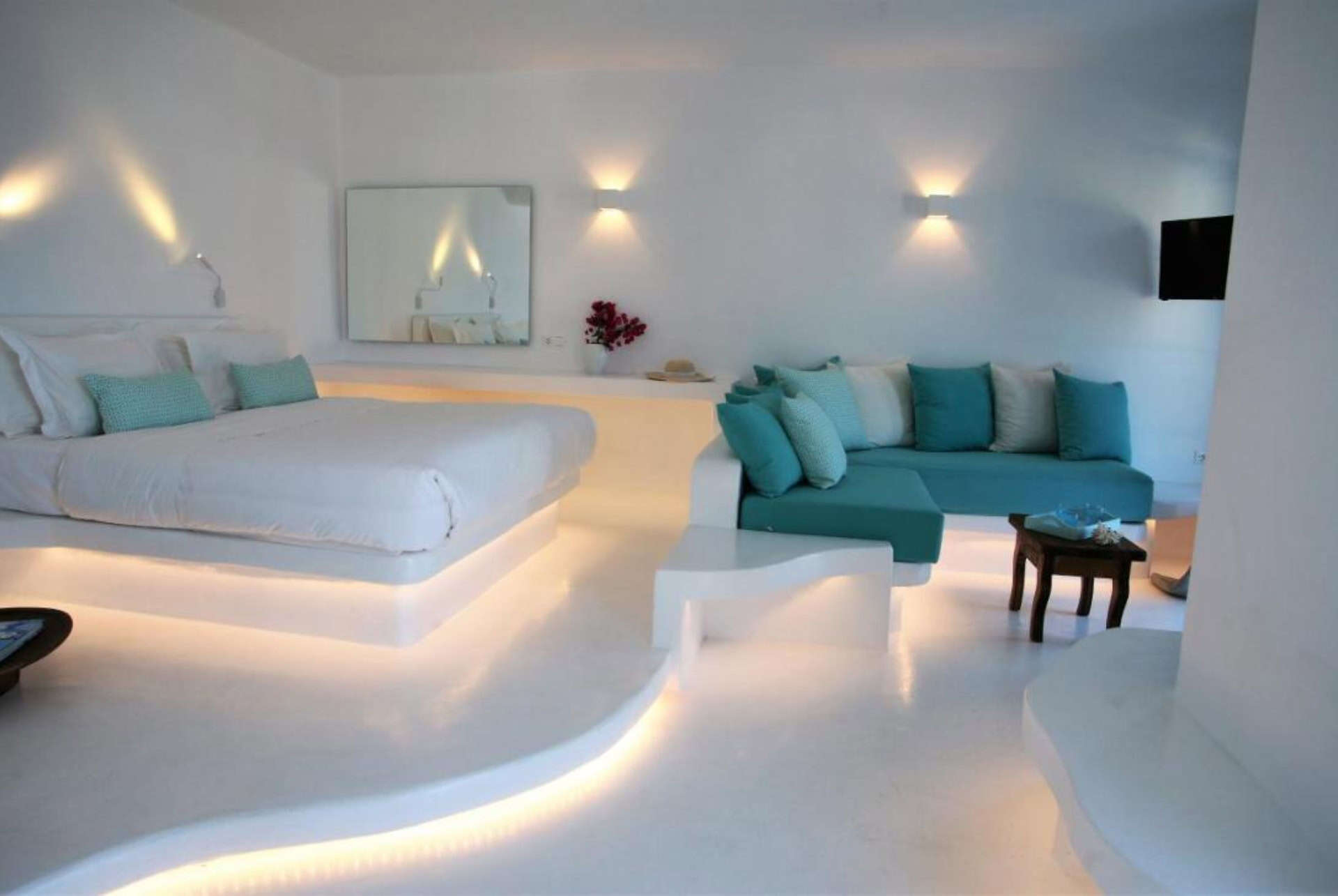 Mykonos Moussa chambre