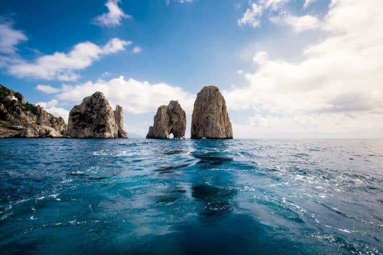 Depuis Positano : excursion en bateau d'une journée à Capri