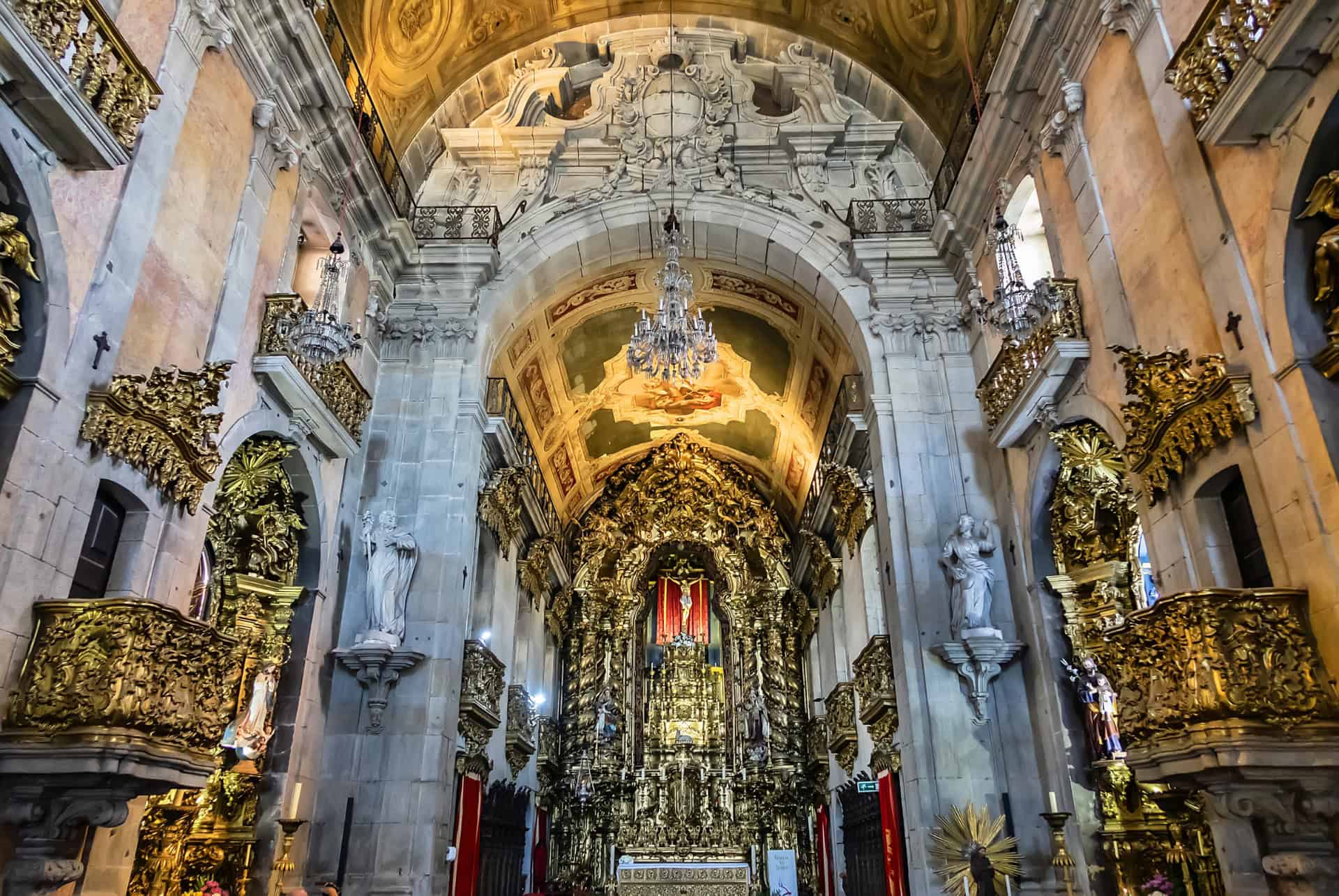 igreja do carmo interieur