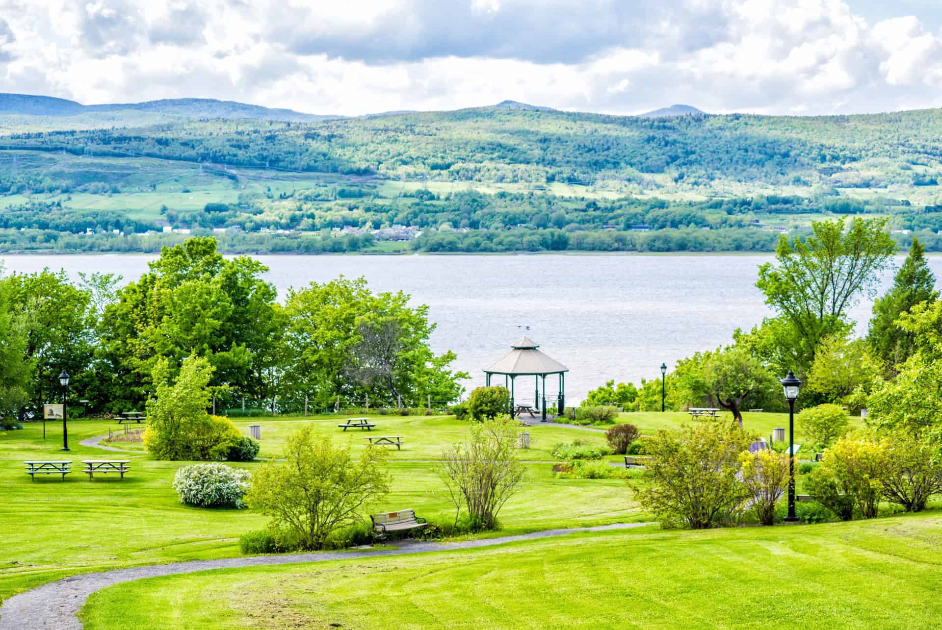 parc sainte famille sur ile orleans au quebec