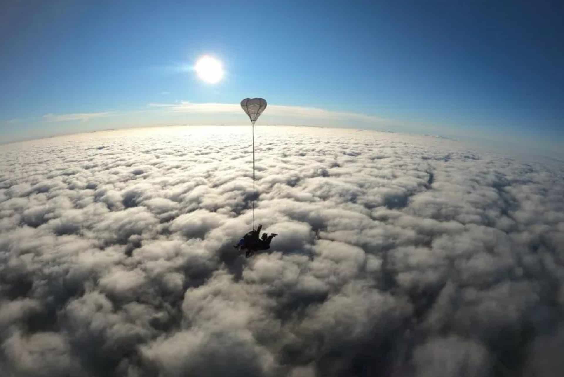 saut en parachute