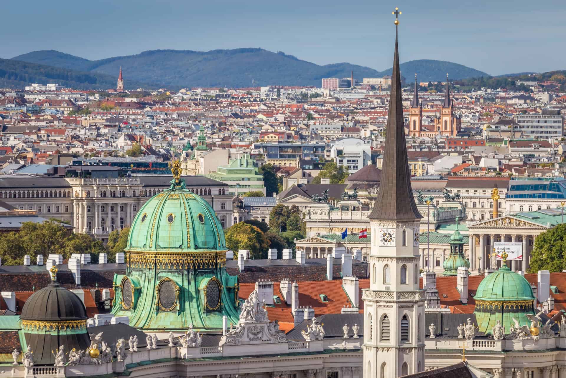 vienne vue du ciel