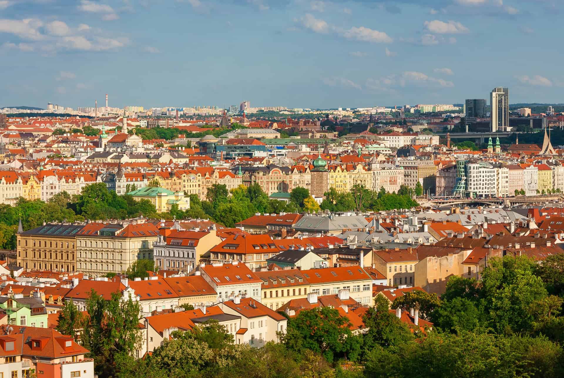 Vue panoramique Nove mesto