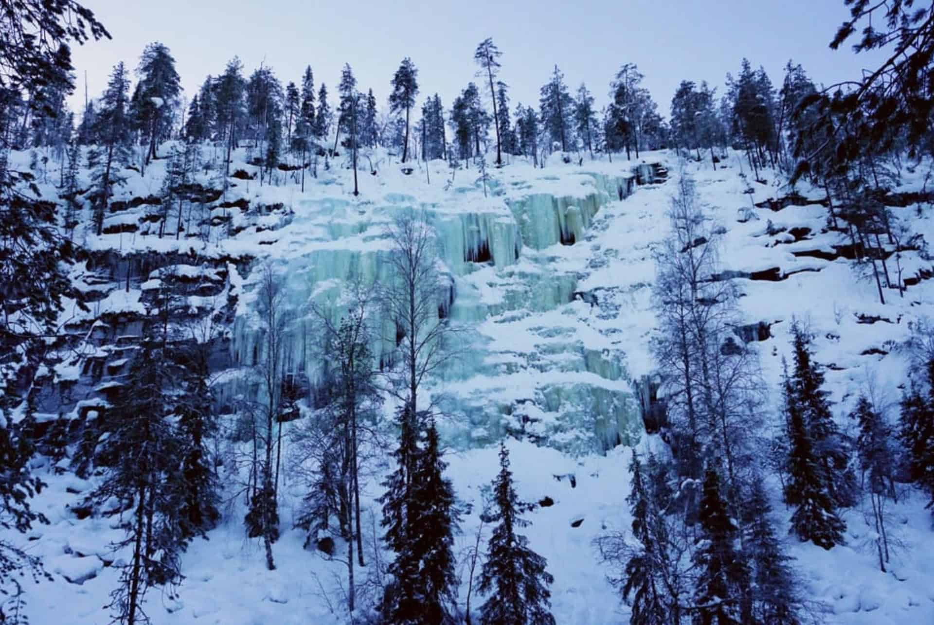 chutes gelees de korouoma