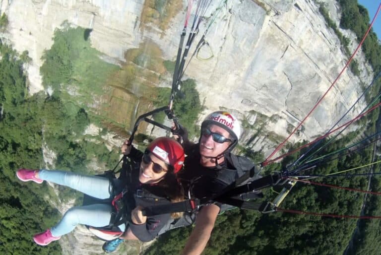 Baptême de l’air en parapente près de Grenoble 