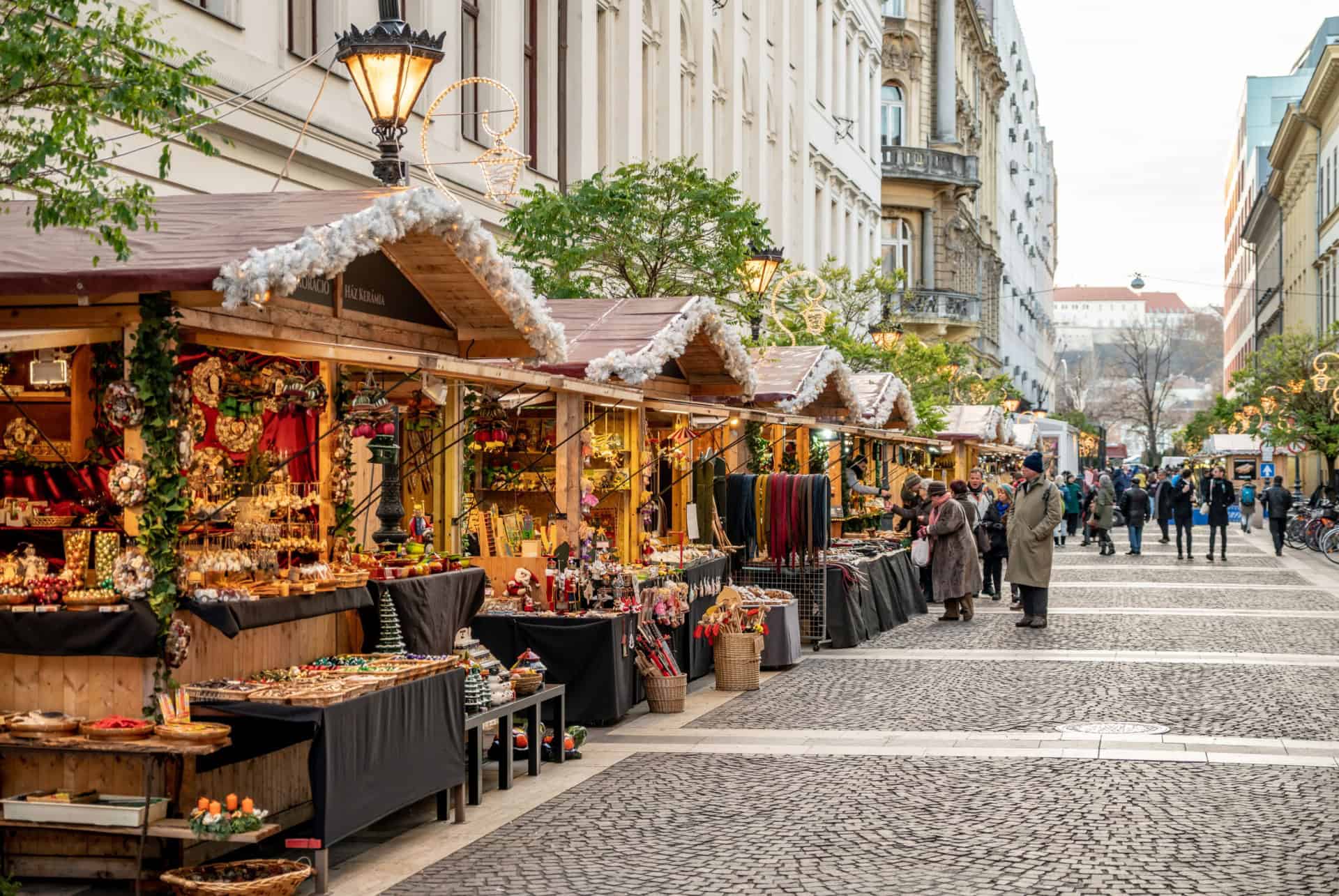 marche de noel a budapest