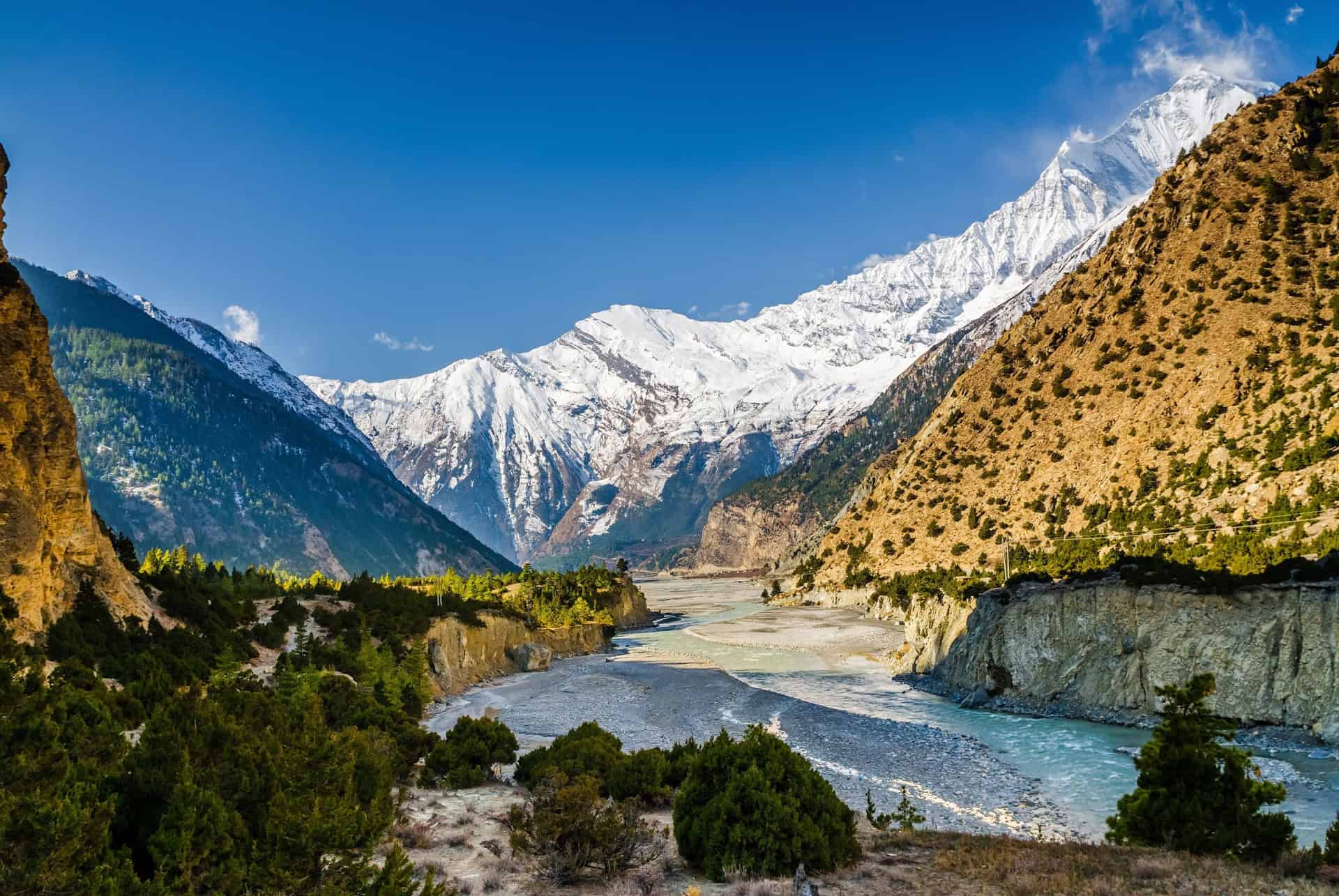 plus grands canyons du monde kali gandaki nepal