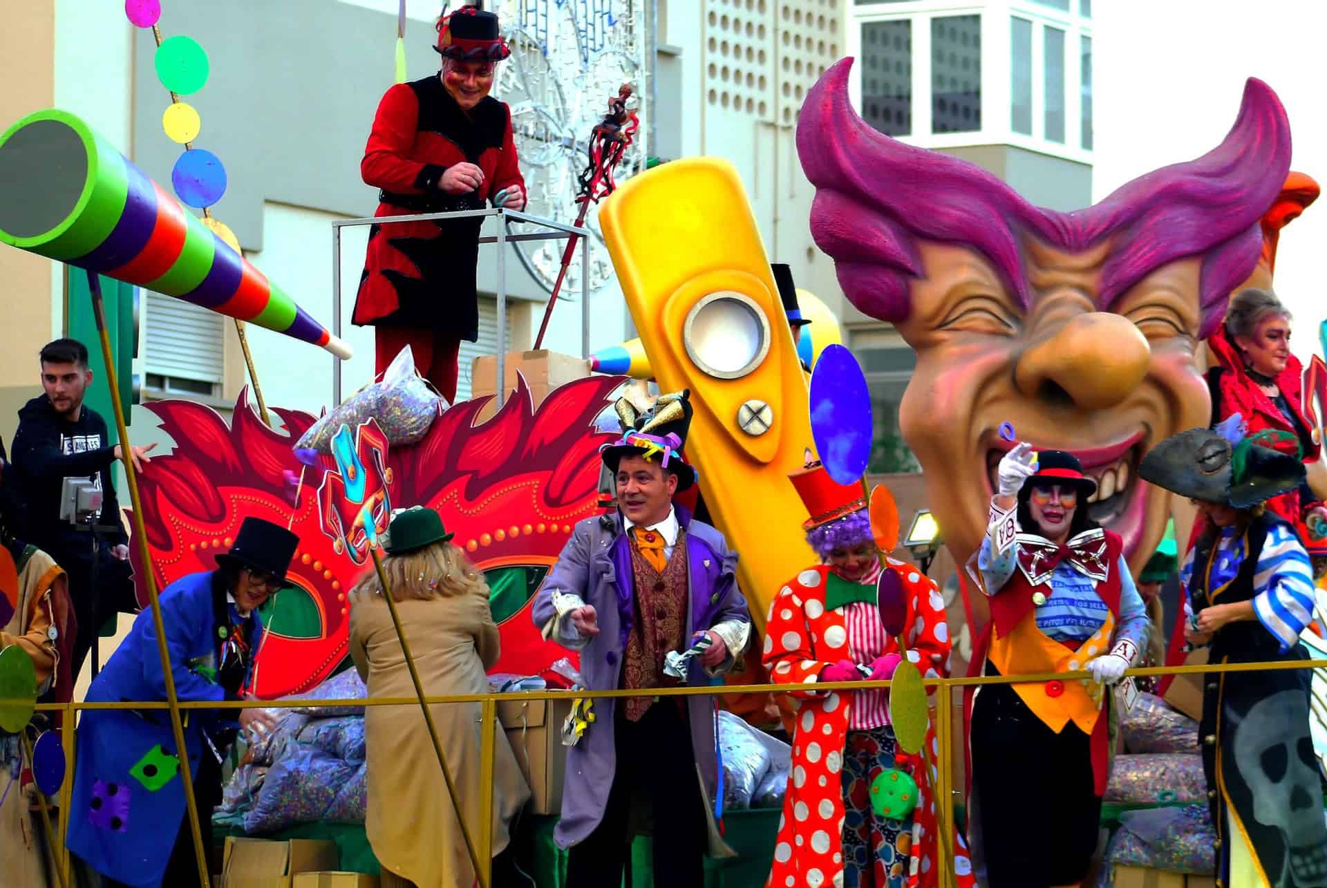 carnaval de cadix andalousie en fevrier